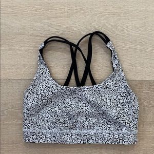 Lululemon Floral Sports Bra
